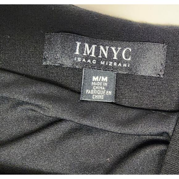 IMNYC ISAAC MIZRAHI Cutout/Cold Shoulder Bodycon Knee Length Dress Black Size M - Picture 7 of 7